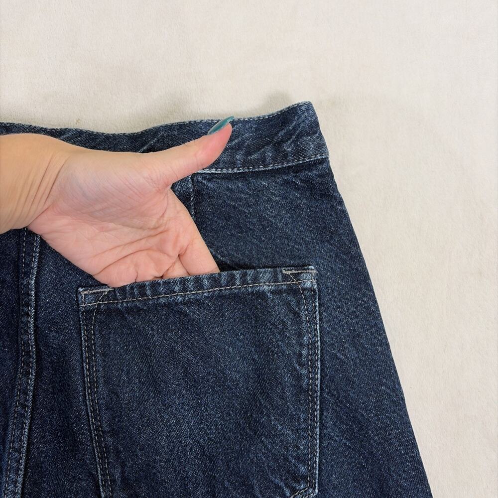 KanCan KC8723D Women's Size 3/25 Dark Wash High Rise Flare Leg Side Zip Jeans - Picture 13 of 14